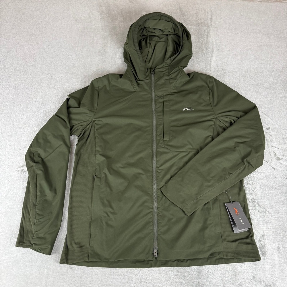 KJUS FRX Insulated Jacket Mens XL 54 Dark Olive Green PrimeFlex $549 New NWT